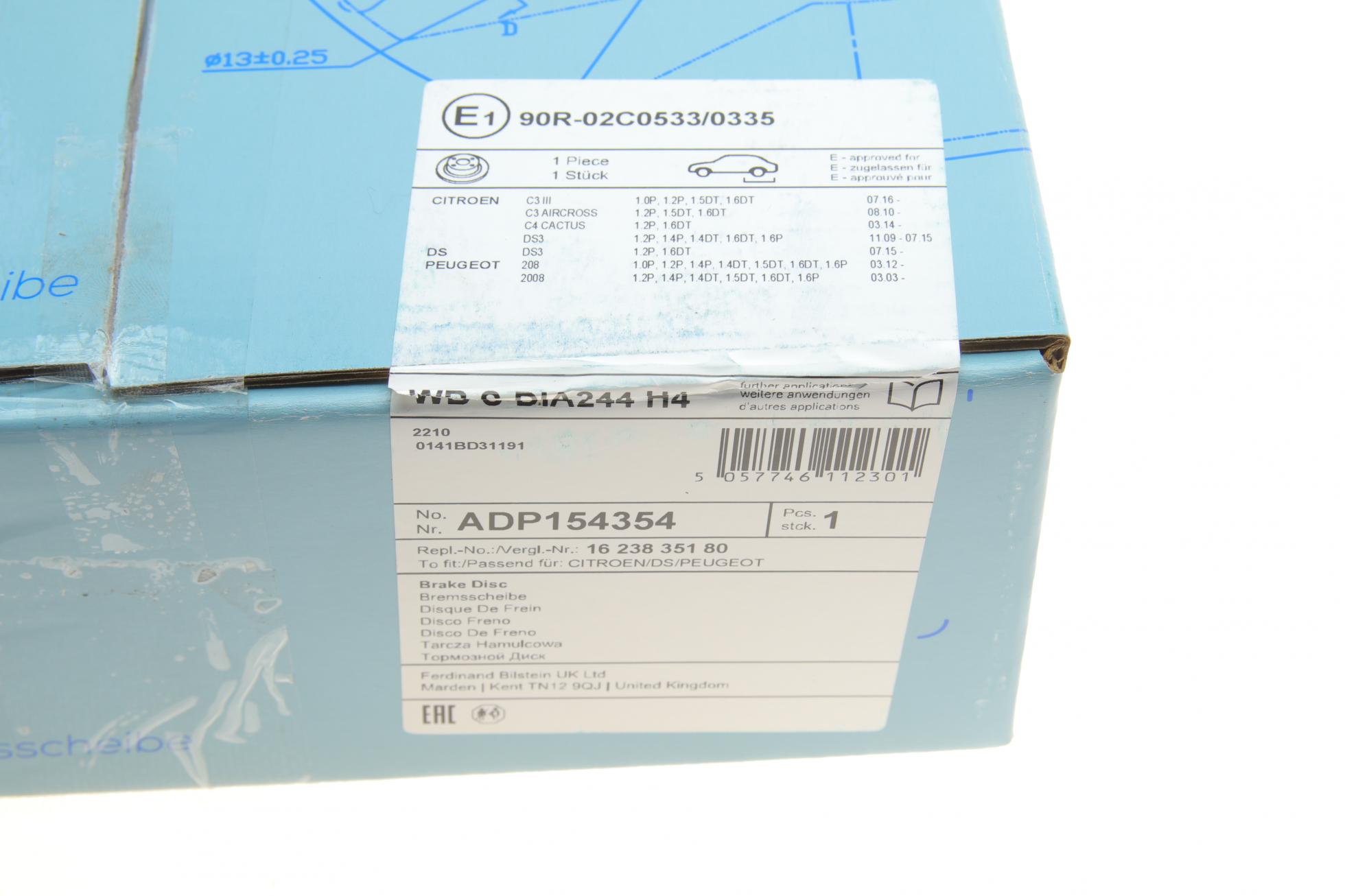 ADP154354 BLUE PRINT